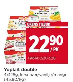 Meny Yoplait double tilbud