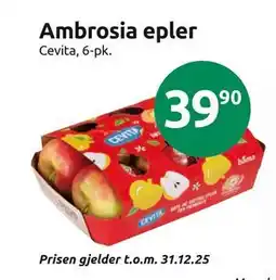 Joker Ambrosia epler tilbud