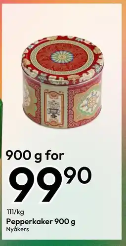 Gigaboks Pepperkaker 900 g tilbud