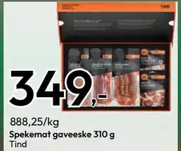 Gigaboks Spekemat gaveeske 310 g tilbud