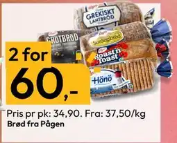 Gigaboks Brød fra Pågen tilbud