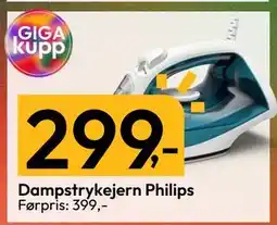 Gigaboks Dampstrykejern Philips tilbud