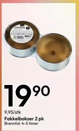 Gigaboks Fakkelbokser 2 pk tilbud