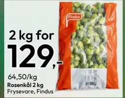 Gigaboks Rosenkål 2 kg tilbud