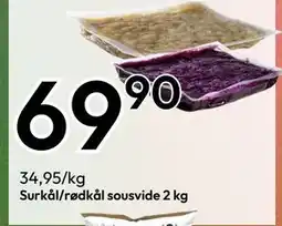 Gigaboks Surkål/rødkål sousvide 2 kg tilbud