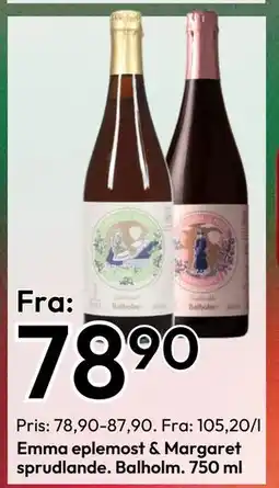 Gigaboks Emma eplemost & Margaret sprudlande tilbud