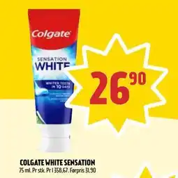Coop Prix COLGATE WHITE SENSATION tilbud
