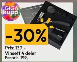 Gigaboks Vinsett 4 deler tilbud