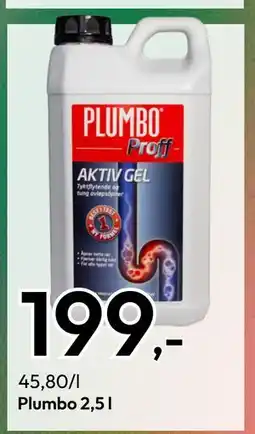 Gigaboks Plumbo 2,5 l tilbud