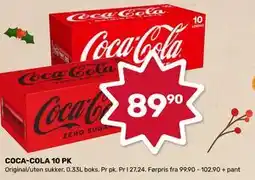 Matkroken COCA-COLA 10 PK tilbud