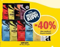 Coop Prix COOP KAFFE tilbud