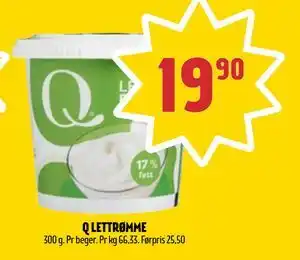 Coop Prix Q LETTRØMME tilbud