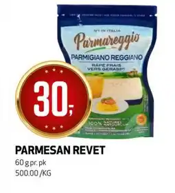 Bunnpris PARMESAN REVET tilbud