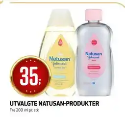 Bunnpris UTVALGTE NATUSAN-PRODUKTER tilbud