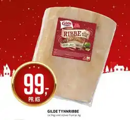 Bunnpris GILDE TYNNRIBBE tilbud