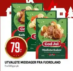 Bunnpris UTVALGTE MIDDAGER FRA FJORDLAND tilbud