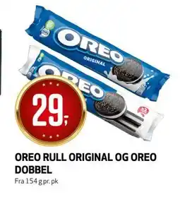 Bunnpris OREO RULL ORIGINAL OG OREO DOBBEL tilbud