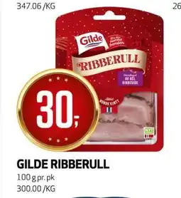 Bunnpris GILDE RIBBERULL tilbud