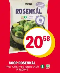 Coop Extra Coop rosenkål tilbud