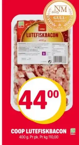 Coop Extra Coop lutefiskbacon tilbud