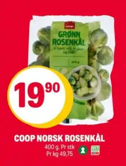 Coop Extra Coop norsk rosenkål tilbud