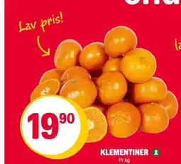 Coop Extra Klementiner tilbud