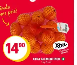 Coop Extra Xtra klementiner tilbud