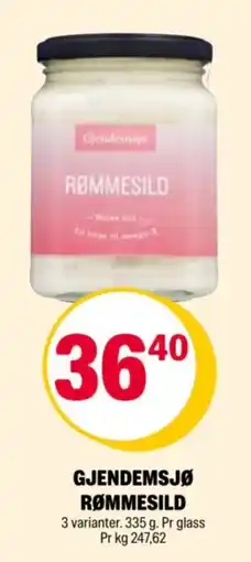 Coop Extra Gjendemsjø rømmesild tilbud