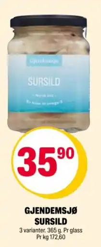 Coop Extra Gjendemsjø sursild tilbud