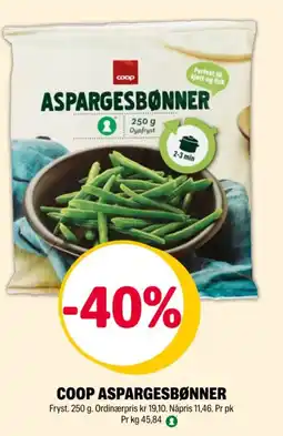 Coop Extra Coop aspargesbønner tilbud