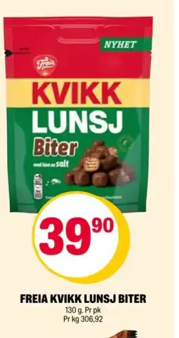 Coop Extra Freia kvikk lunsj biter tilbud