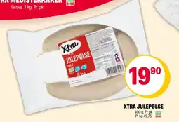 Coop Extra Xtra julepølse tilbud