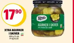 Coop Extra Xtra agurker iskiver tilbud