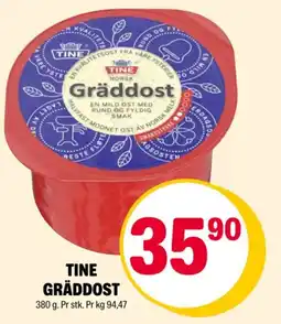 Coop Extra Tine gräddost tilbud