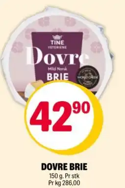 Coop Extra Dovre brie tilbud