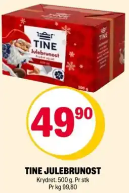Coop Extra Tine julebrunost tilbud