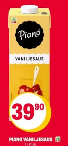 Coop Extra Piano vaniljesaus tilbud