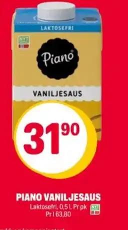 Coop Extra Piano vaniljesaus tilbud