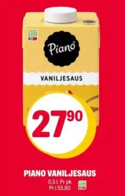 Coop Extra Piano vaniljesaus tilbud