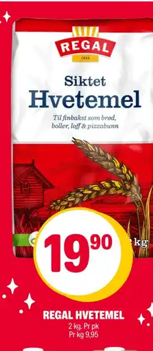 Coop Extra Regal hvetemel tilbud