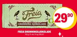 Coop Extra Freia dronningsjokolade tilbud