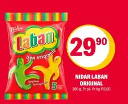 Coop Extra Nidar laban original tilbud