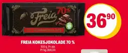 Coop Extra Freia kokesjokolade 70% tilbud