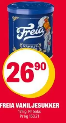 Coop Extra Freia vaniljesukker tilbud