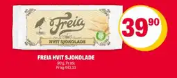 Coop Extra Freia hvit sjokolade tilbud