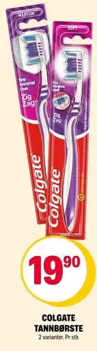Coop Extra Colgate tannbørste tilbud