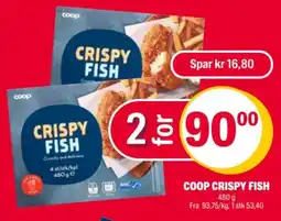 Coop Extra Coop crispy fish tilbud