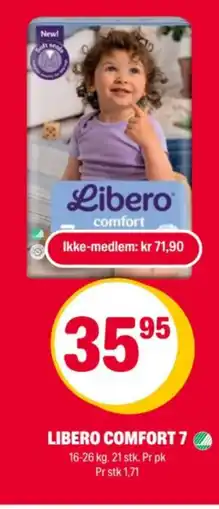 Coop Extra Libero comfort 7 tilbud