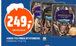Coop Obs Henriettes pinnekjøtt/pinnebog tilbud