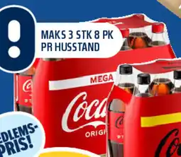 Coop Obs Coca-cola uten sukker 8 pk tilbud
